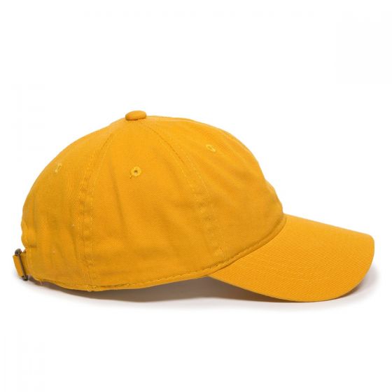 Outdoor Cap Garment Washed Dad Cap w/Tuck & Slide Strap 2