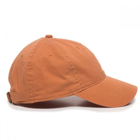Outdoor Cap Garment Washed Dad Cap w/Tuck & Slide Strap 2