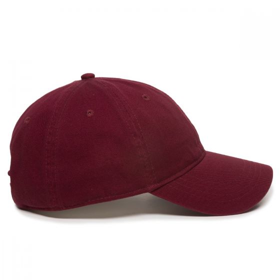 Outdoor Cap Garment Washed Dad Cap w/Tuck & Slide Strap 2