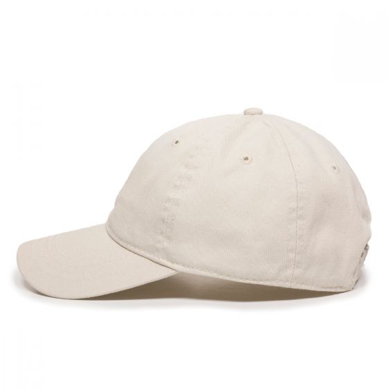 Outdoor Cap Garment Washed Dad Cap w/Tuck & Slide Strap 2