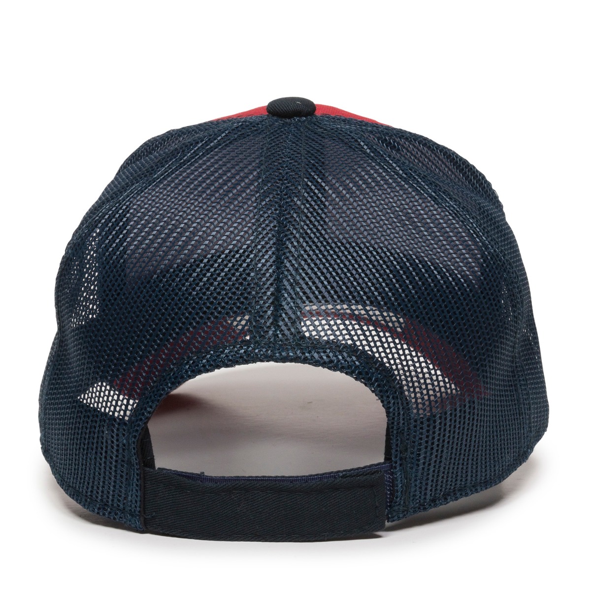 Garment Washed Trucker Hat w/Mesh Back 2