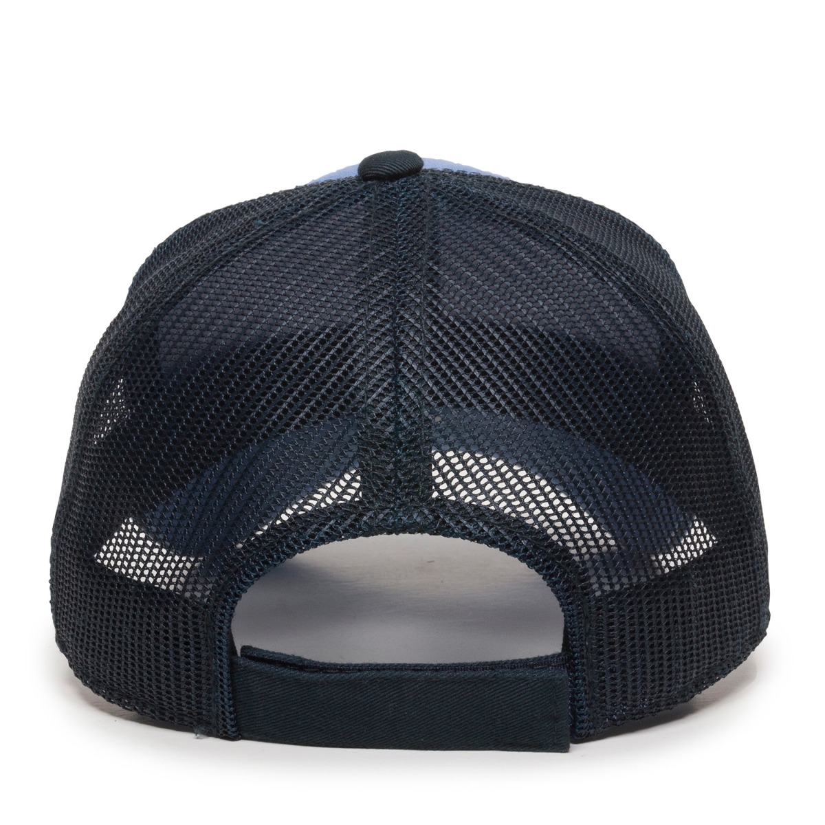 Garment Washed Trucker Hat w/Mesh Back 2