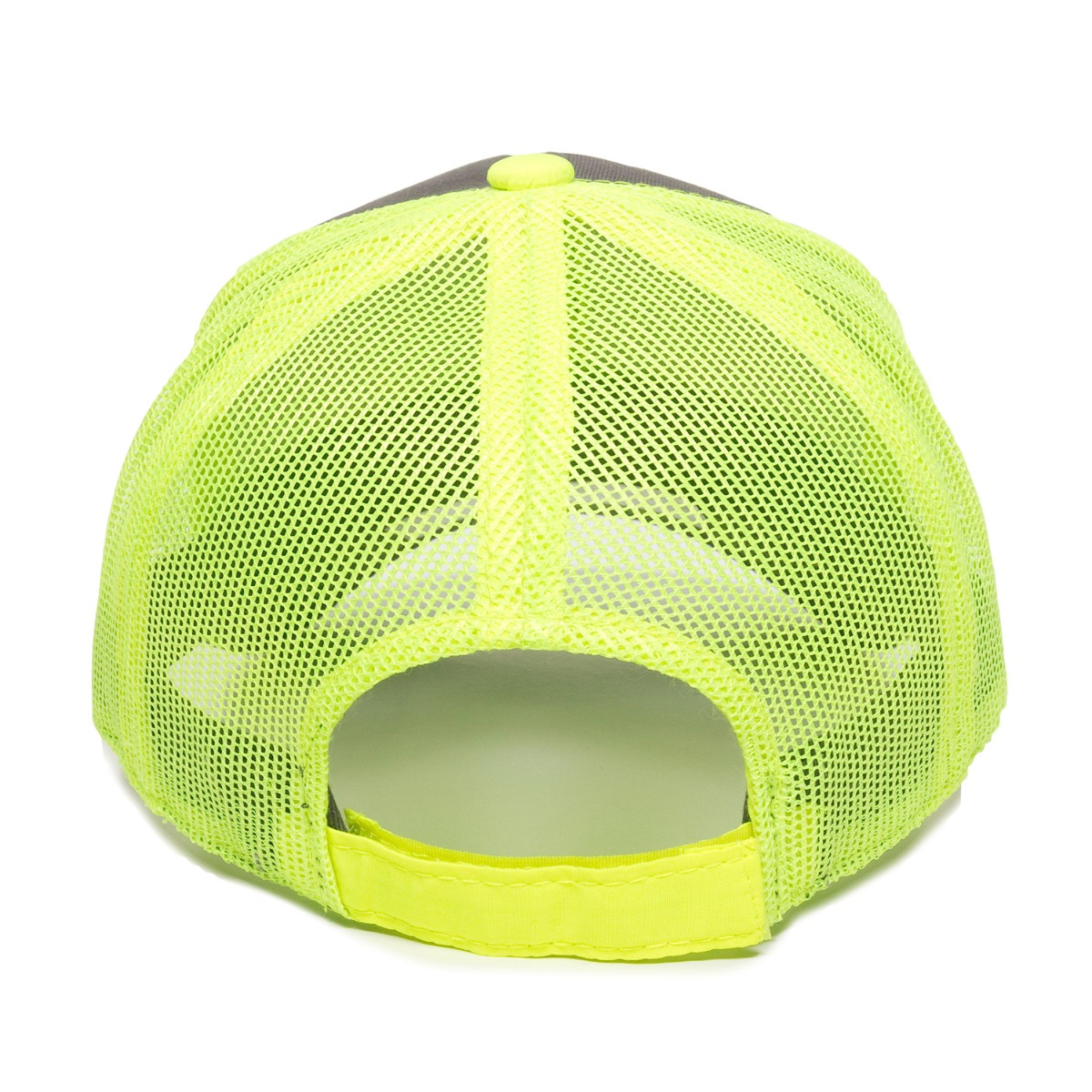 Garment Washed Trucker Hat w/Mesh Back 2