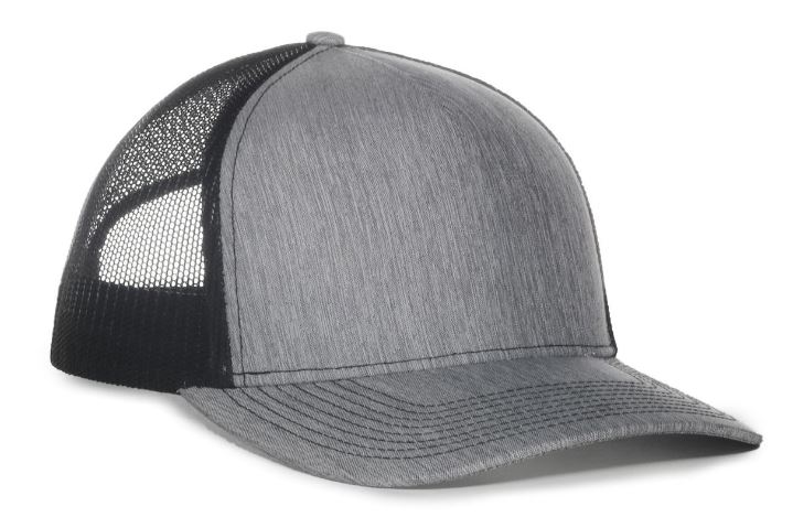 Premium Structured 5-Panel Trucker Hat w/Mesh Back 1