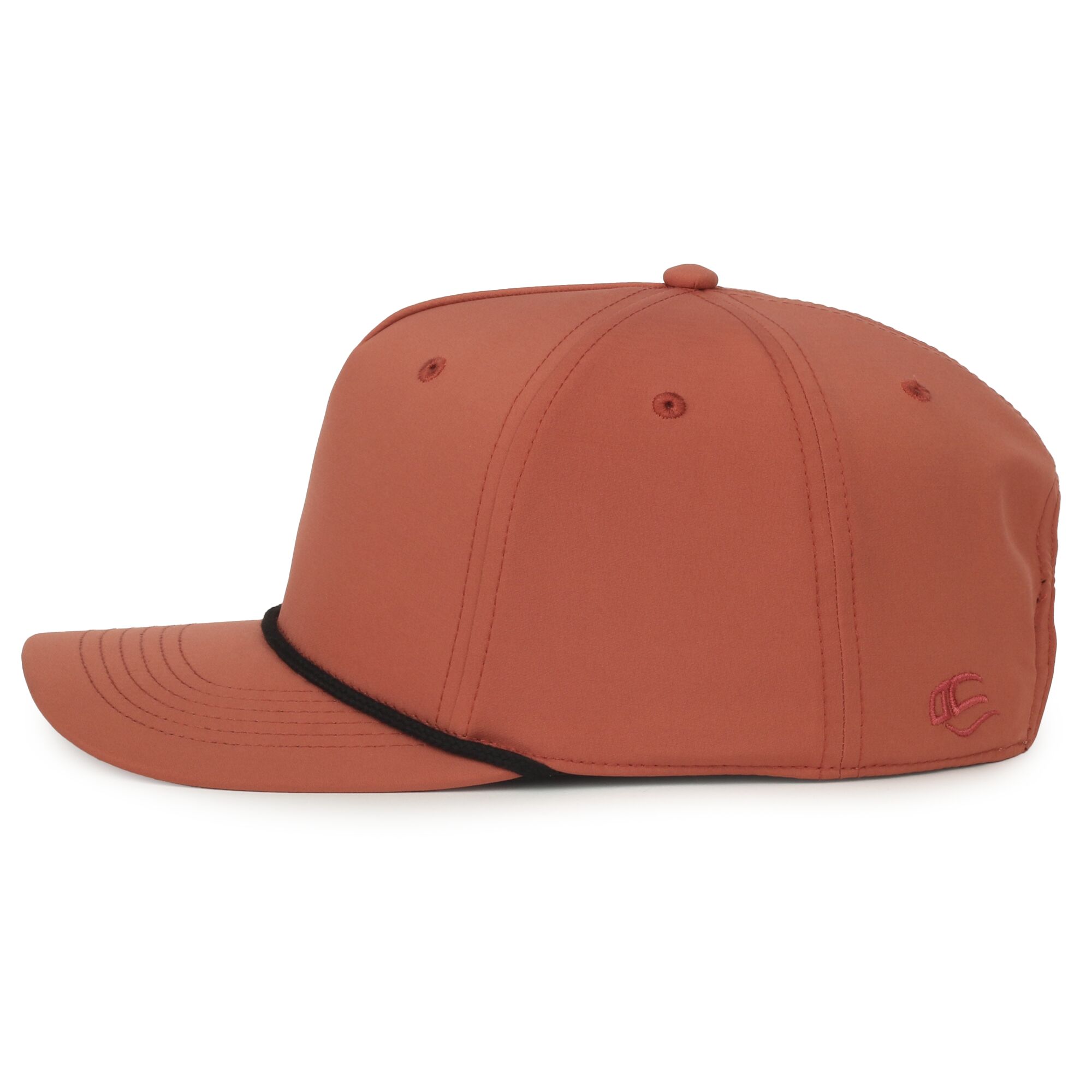 Recycled Solid Back Cap w/Cord 1