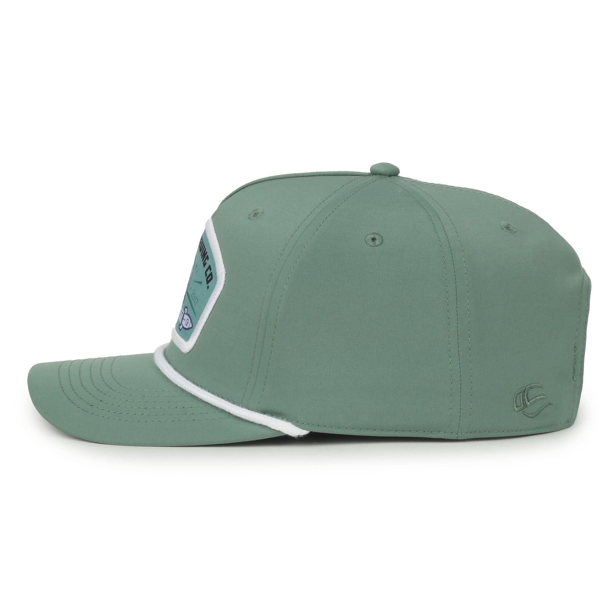 Recycled Solid Back Cap w/Cord 1
