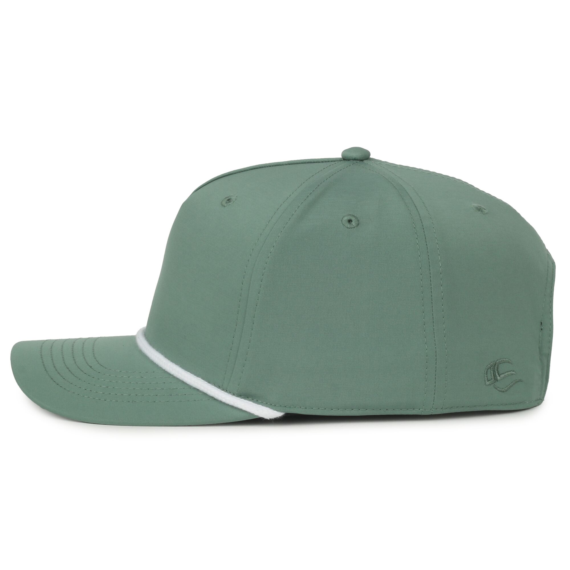 Recycled Solid Back Cap w/Cord 1
