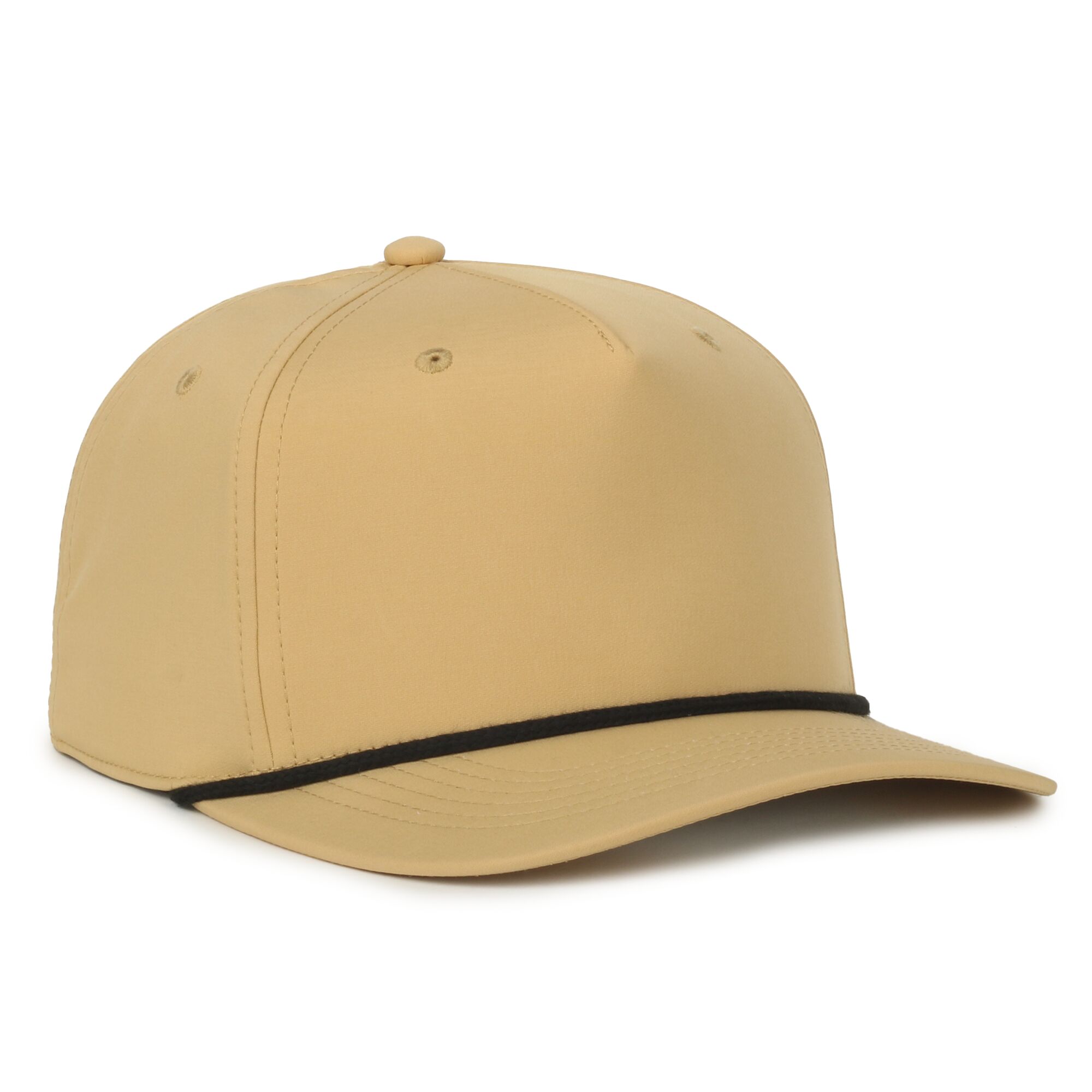 Recycled Solid Back Cap w/Cord 1