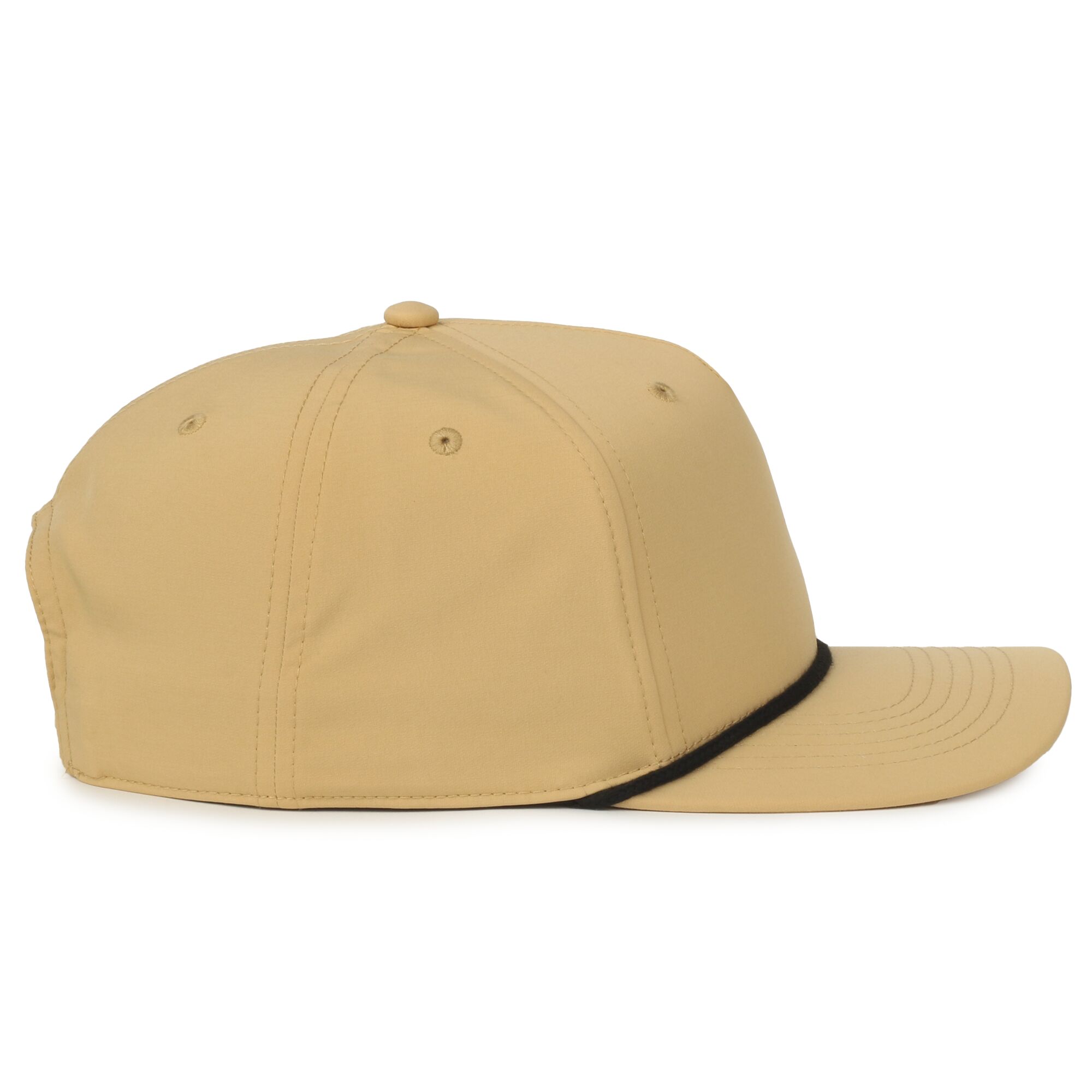 Recycled Solid Back Cap w/Cord 1