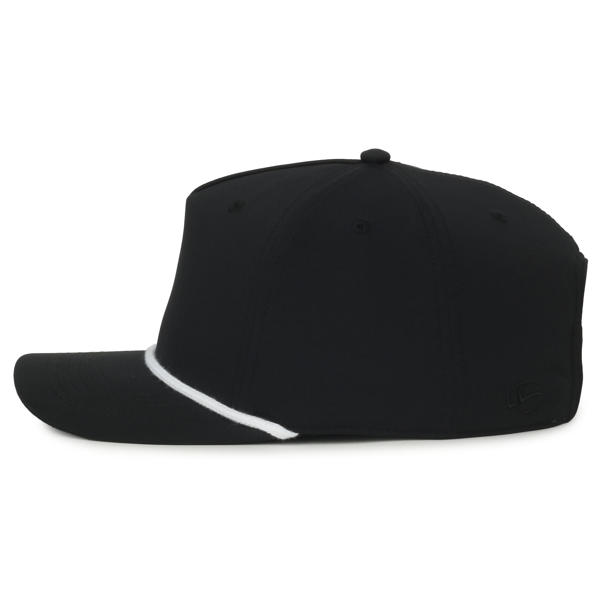 Recycled Solid Back Cap w/Cord 1