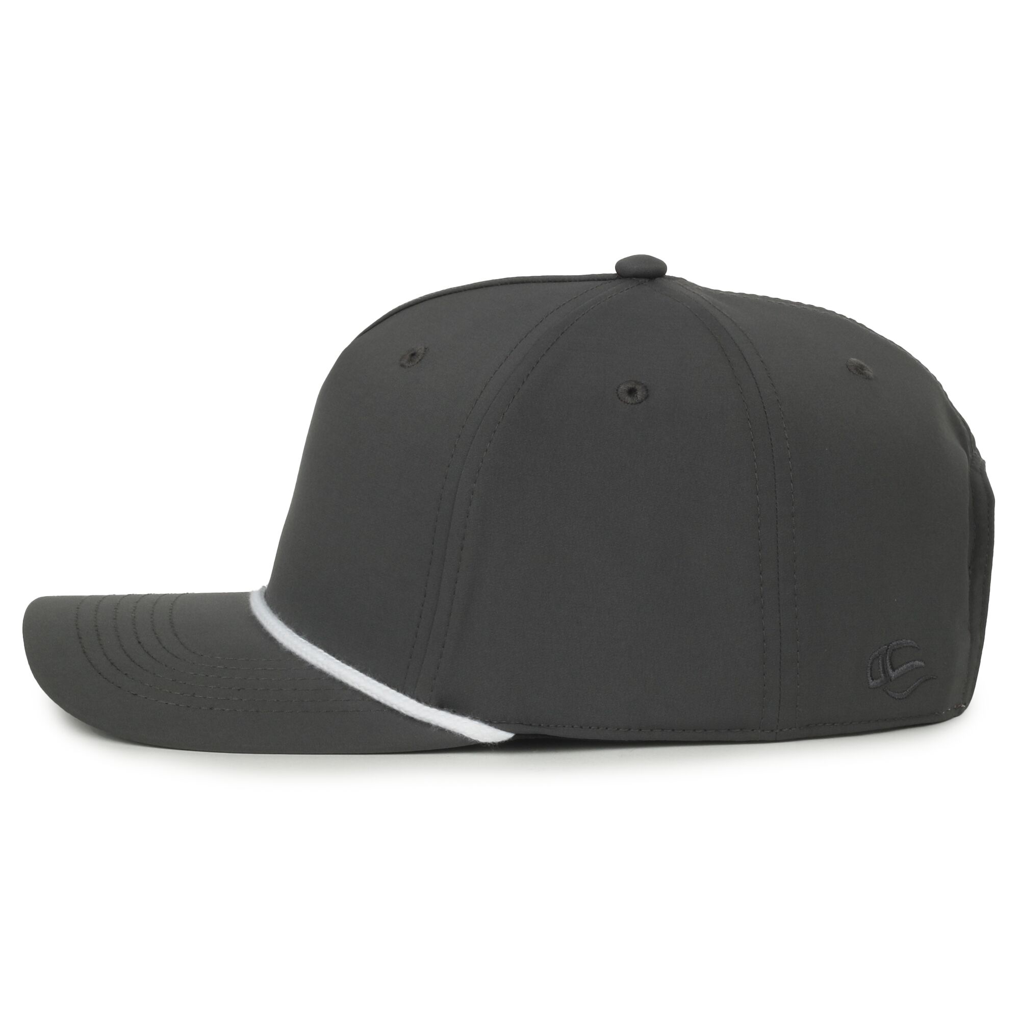 Recycled Solid Back Cap w/Cord 1