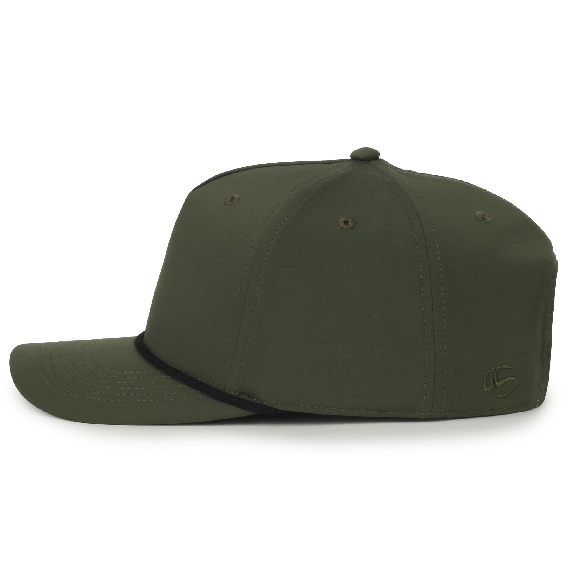 Recycled Solid Back Cap w/Cord 1