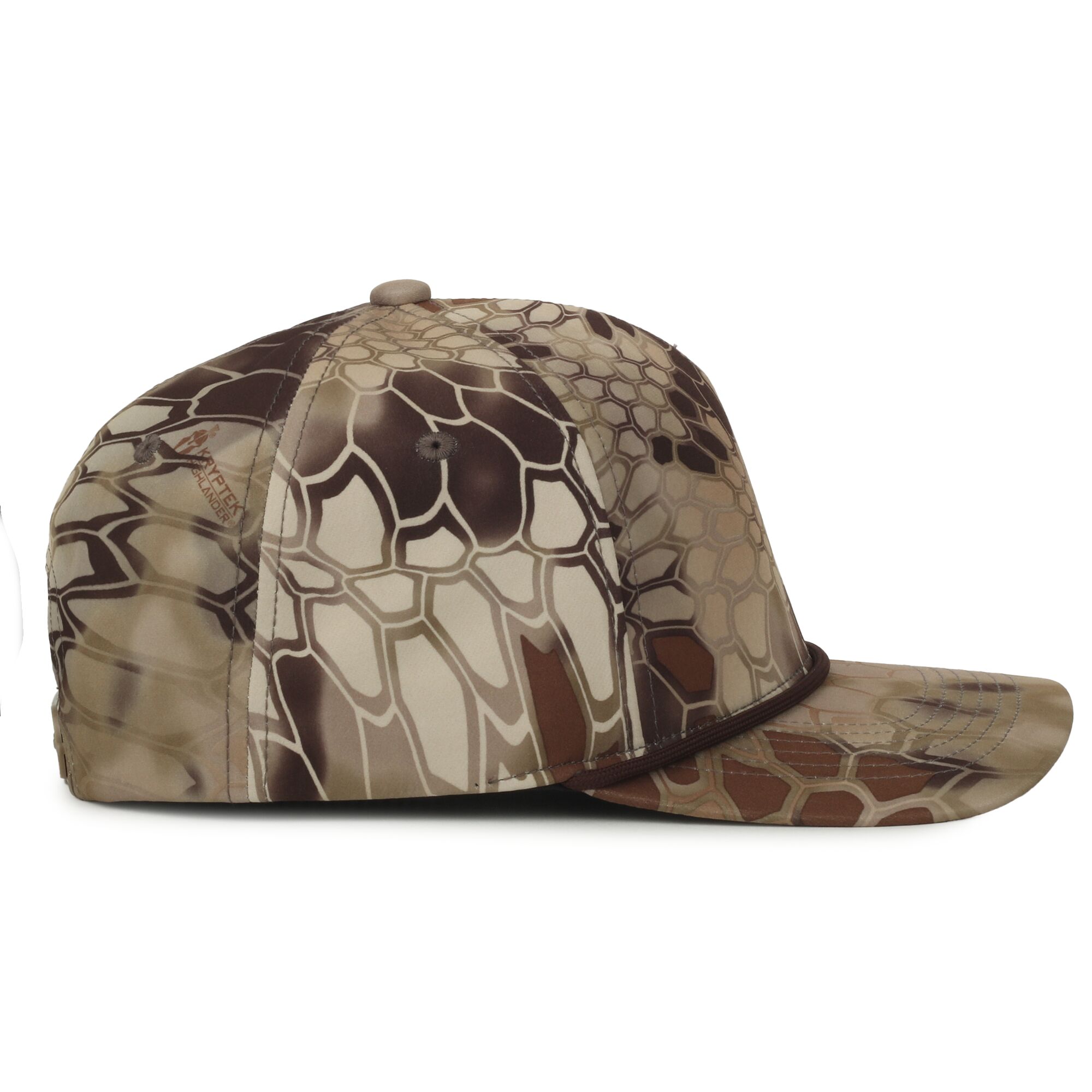 Camo Performance 5-Panel Cap w/Cord 1