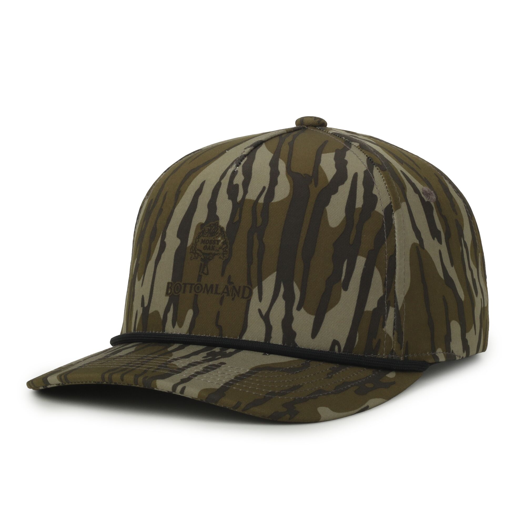 Camo Performance 5-Panel Cap w/Cord 1