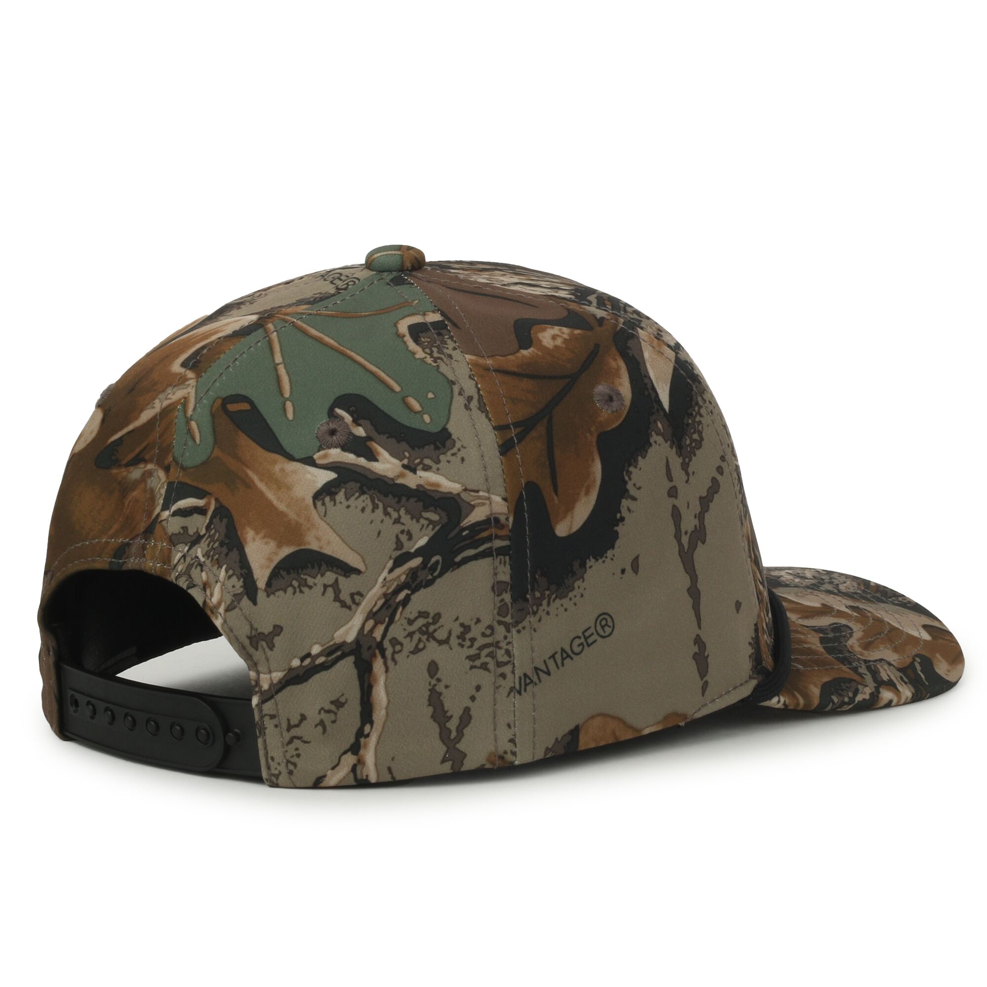 Camo Performance 5-Panel Cap w/Cord 1