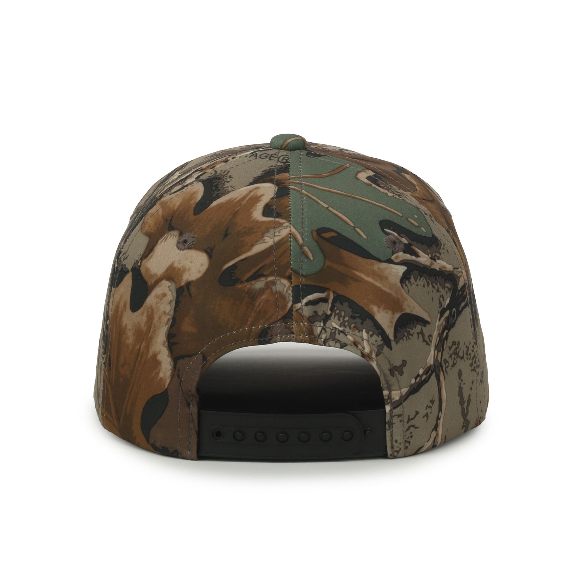 Camo Performance 5-Panel Cap w/Cord 1