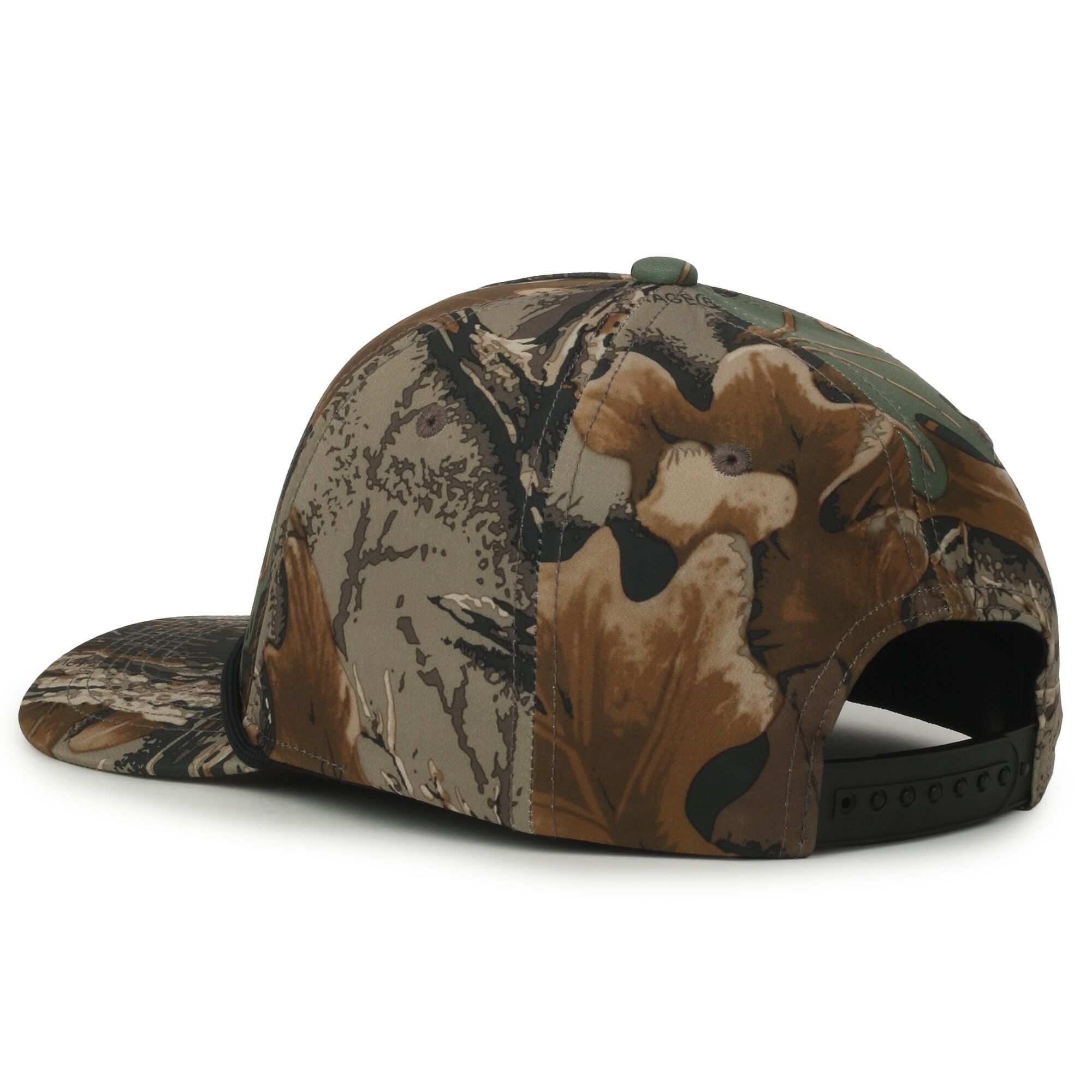 Camo Performance 5-Panel Cap w/Cord 1