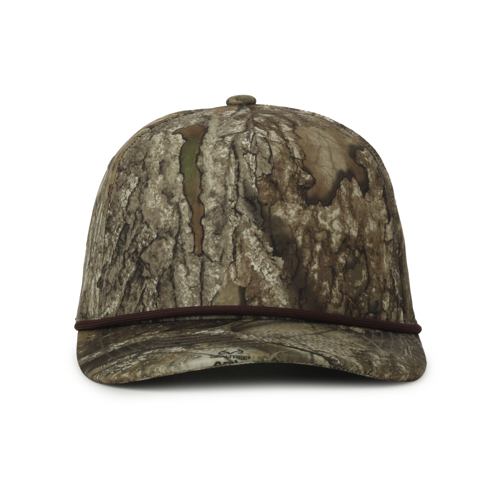 Camo Performance 5-Panel Cap w/Cord 1