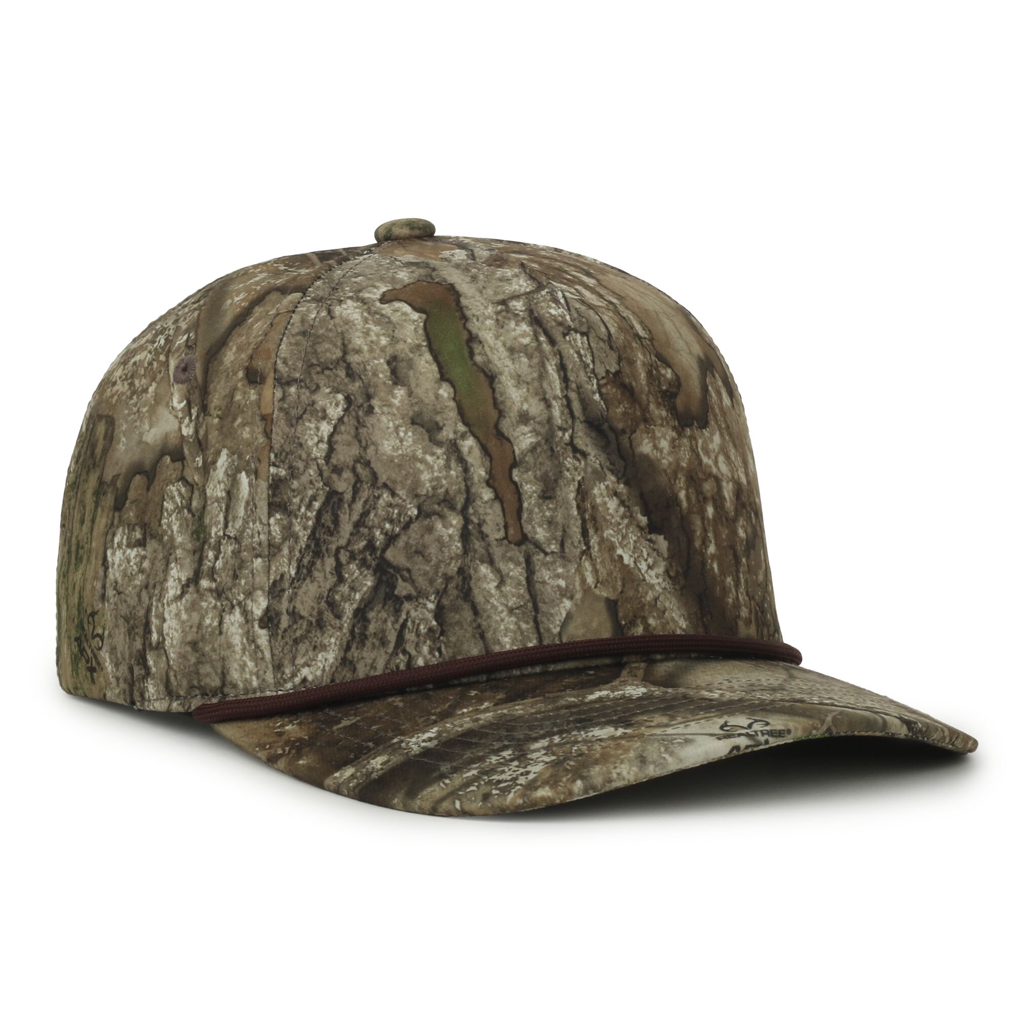 Camo Performance 5-Panel Cap w/Cord 1
