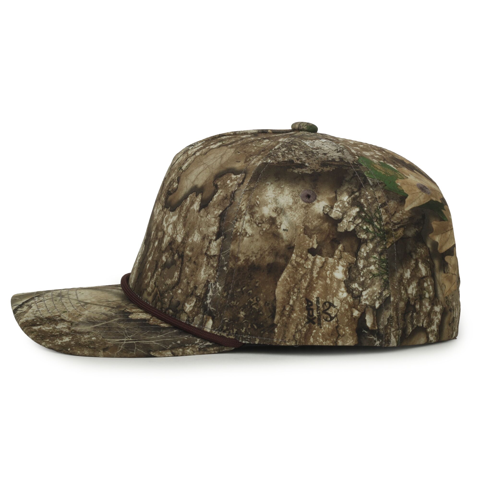 Camo Performance 5-Panel Cap w/Cord 1