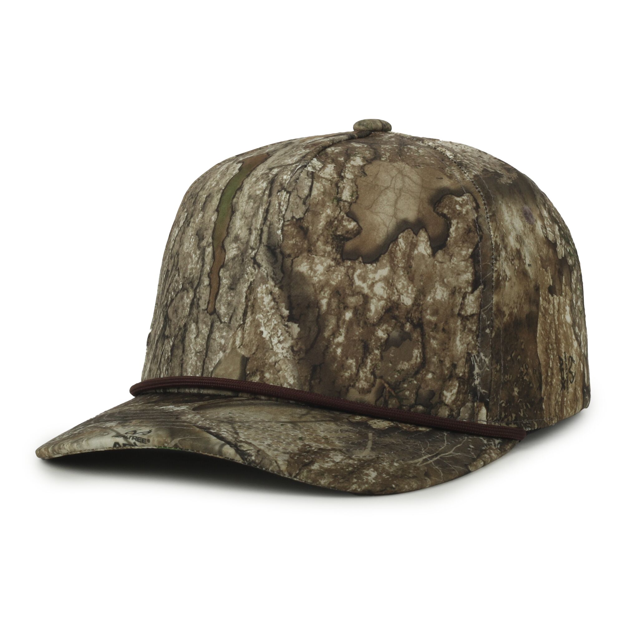 Camo Performance 5-Panel Cap w/Cord 1