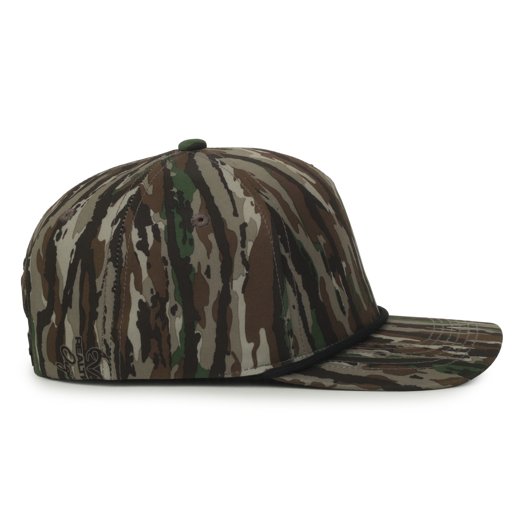 Camo Performance 5-Panel Cap w/Cord 1