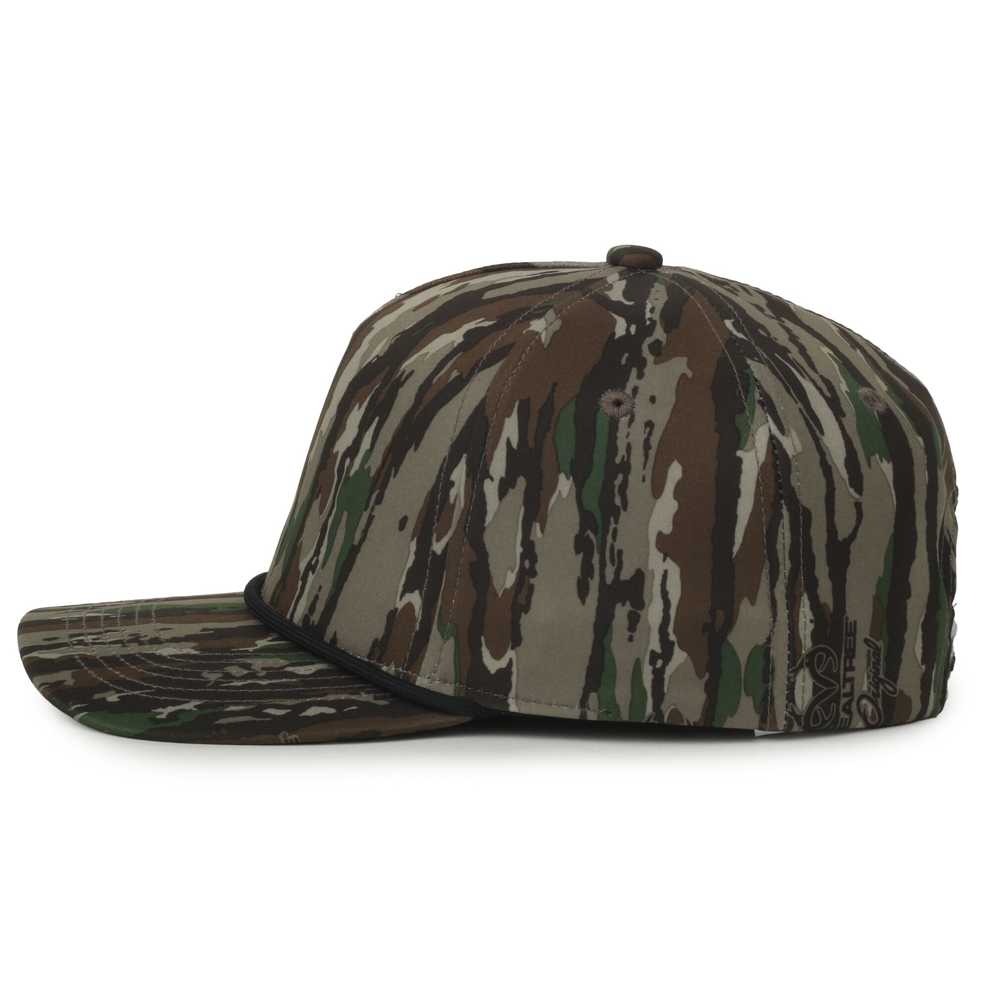 Camo Performance 5-Panel Cap w/Cord 1
