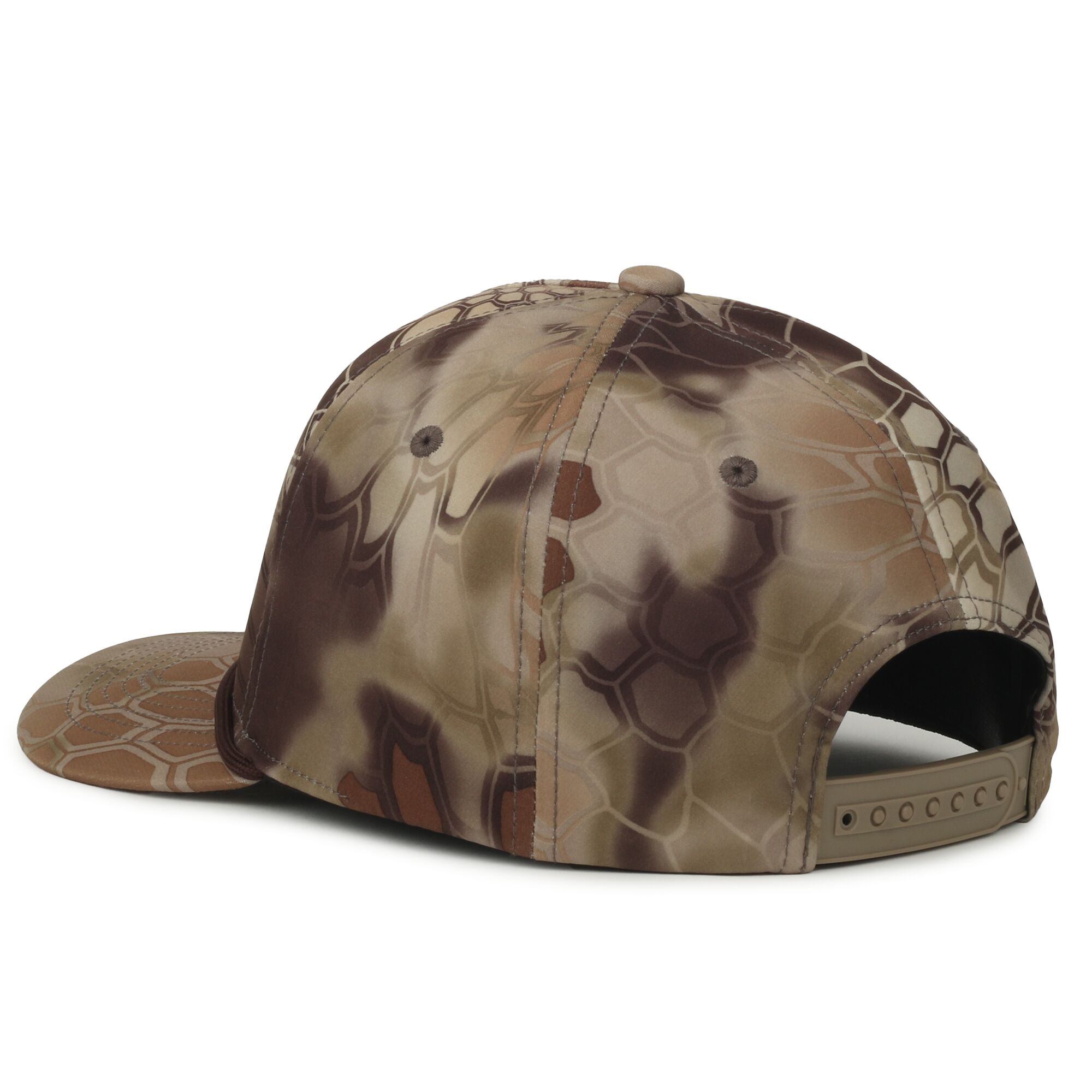 Camo Performance 5-Panel Cap w/Cord 1