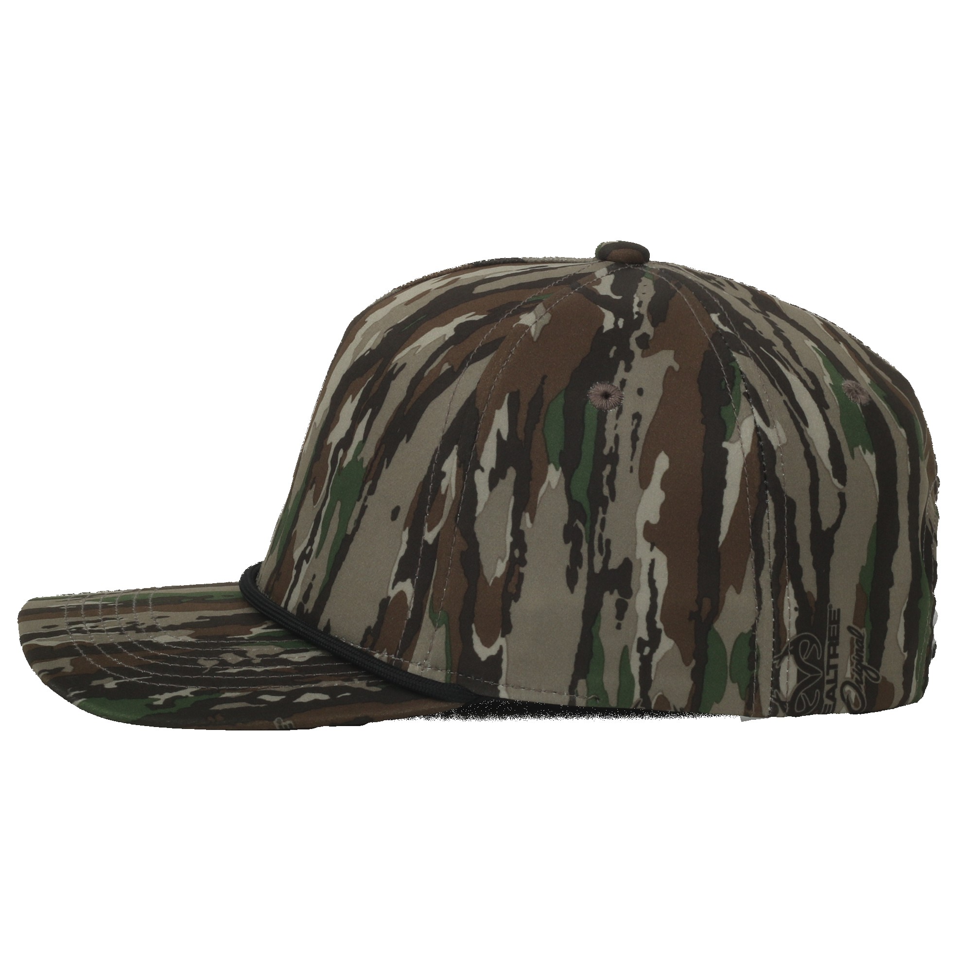Camo Performance 5-Panel Cap w/Cord 1