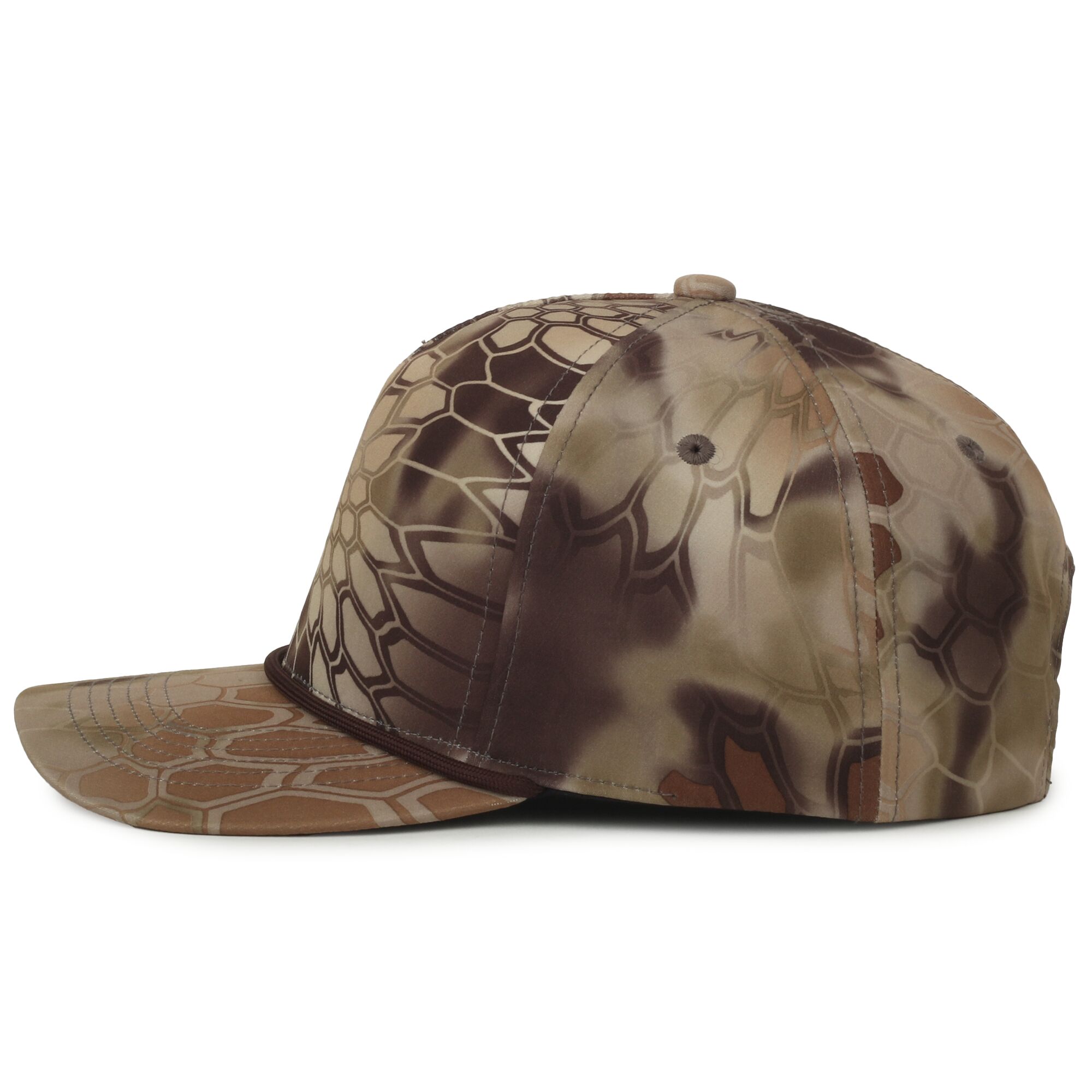 Camo Performance 5-Panel Cap w/Cord 1