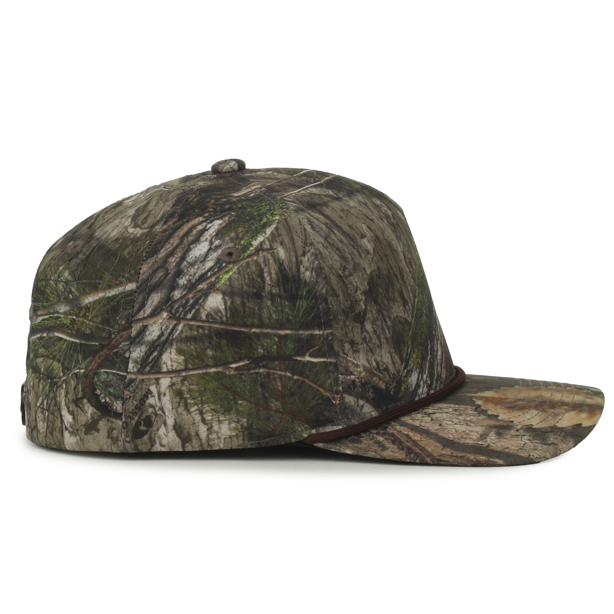 Camo Performance 5-Panel Cap w/Cord 1