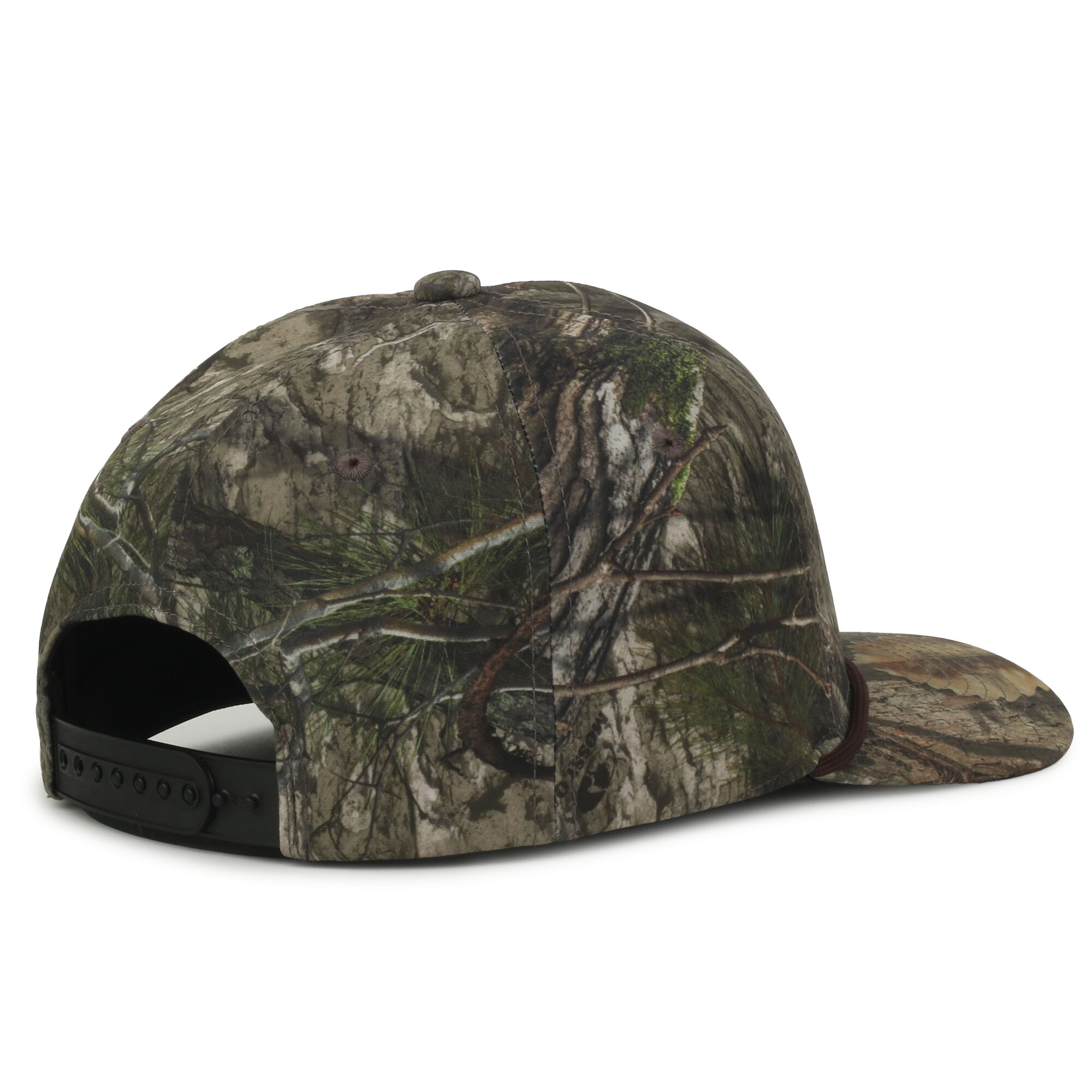 Camo Performance 5-Panel Cap w/Cord 1
