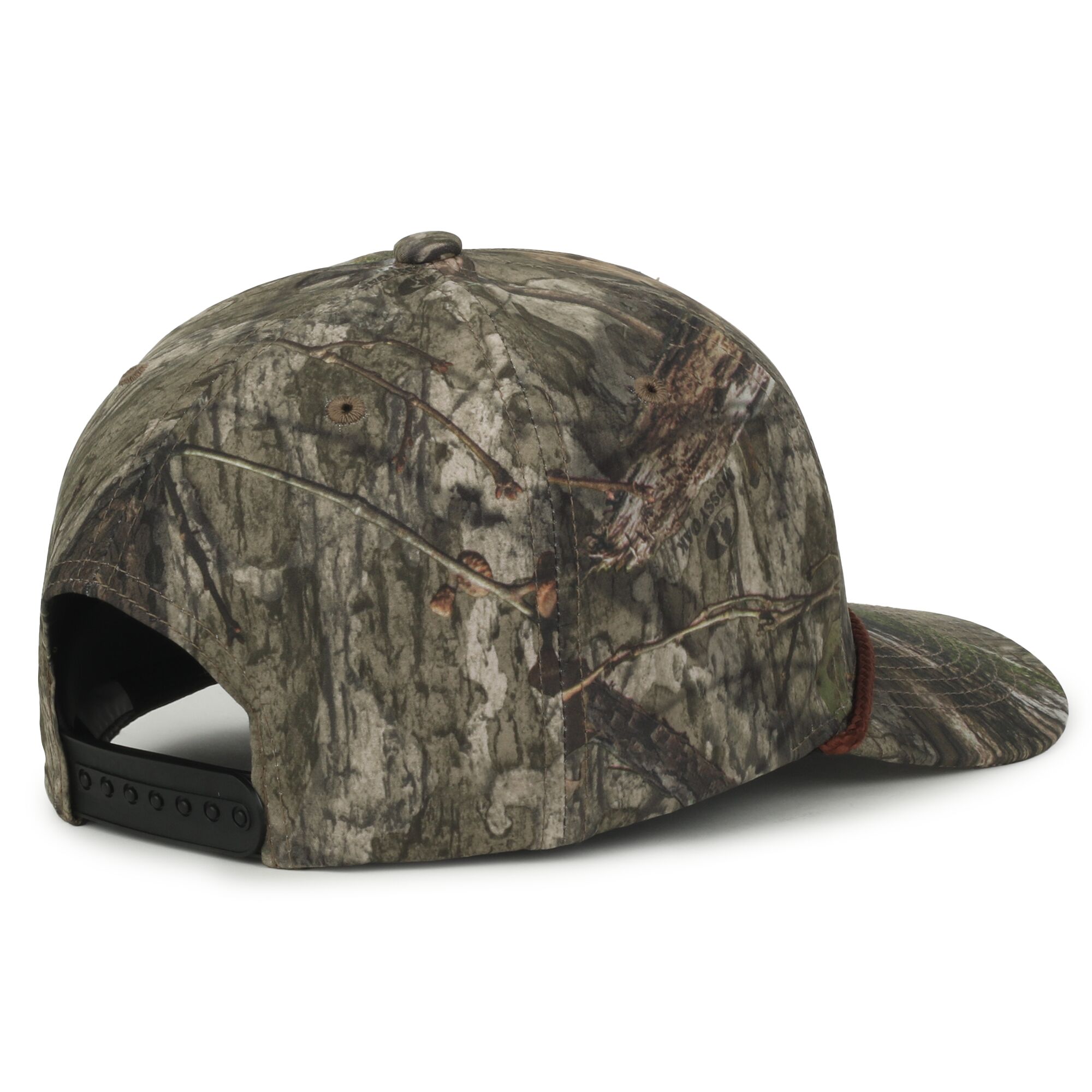 Camo Performance 5-Panel Cap w/Cord 1