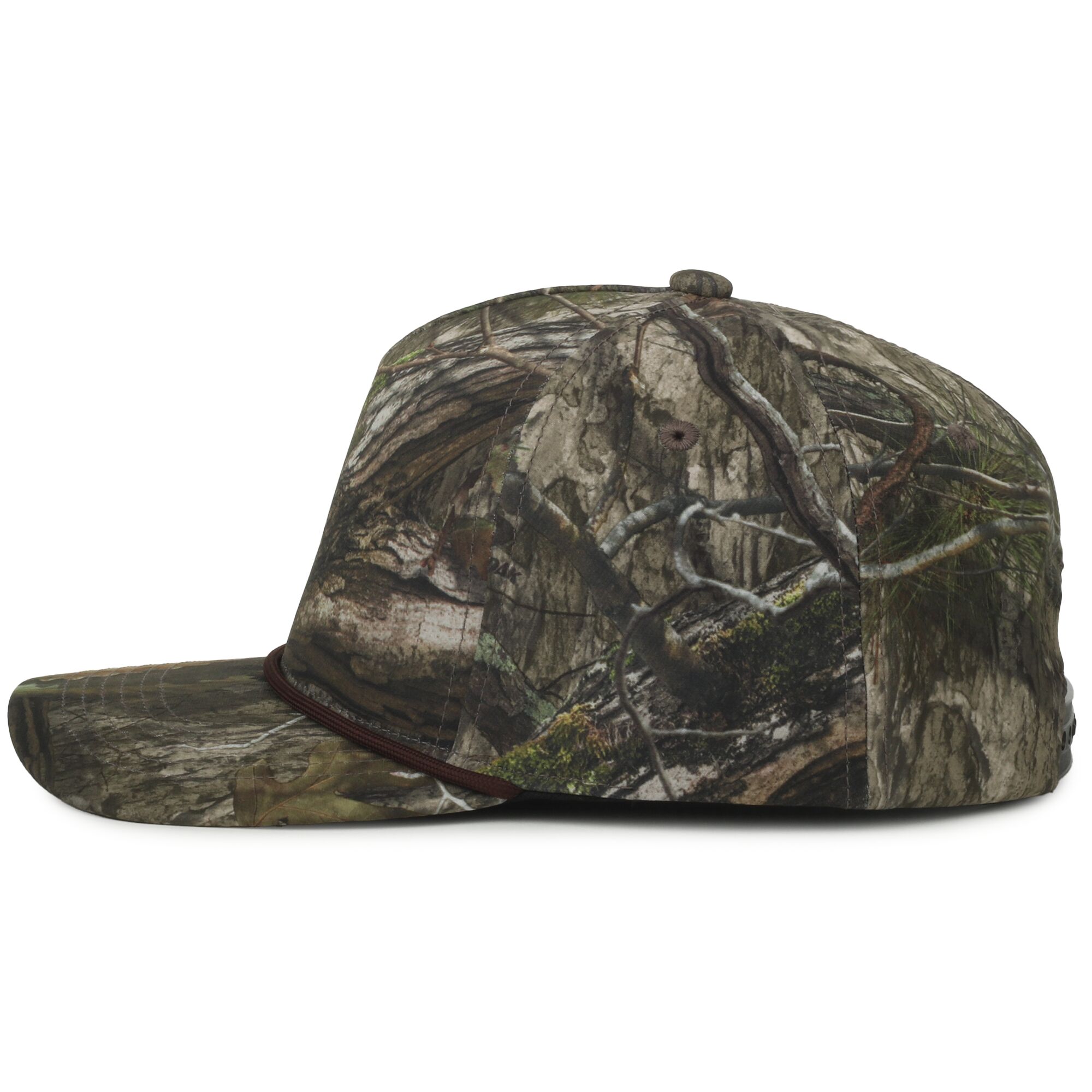 Camo Performance 5-Panel Cap w/Cord 1