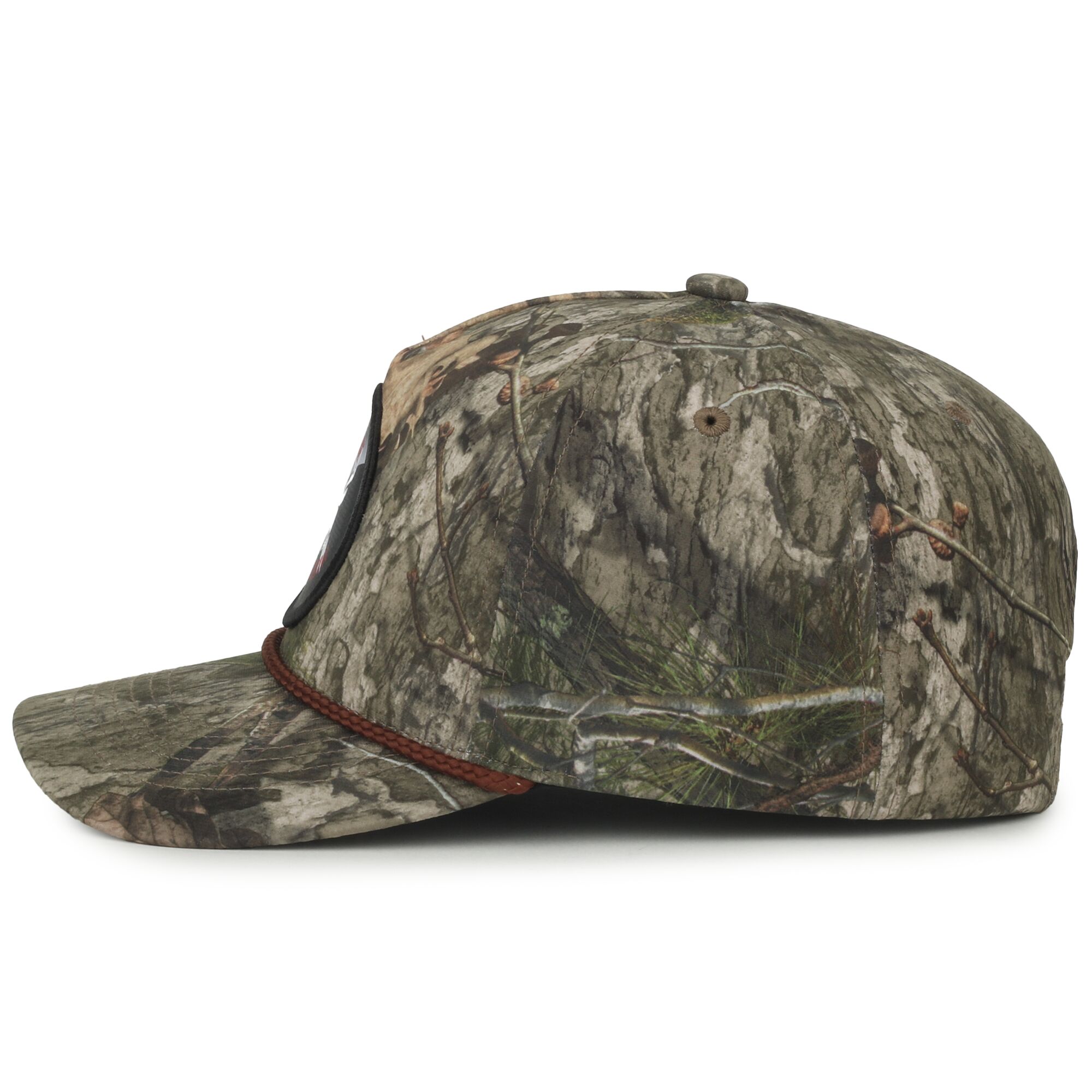 Camo Performance 5-Panel Cap w/Cord 1
