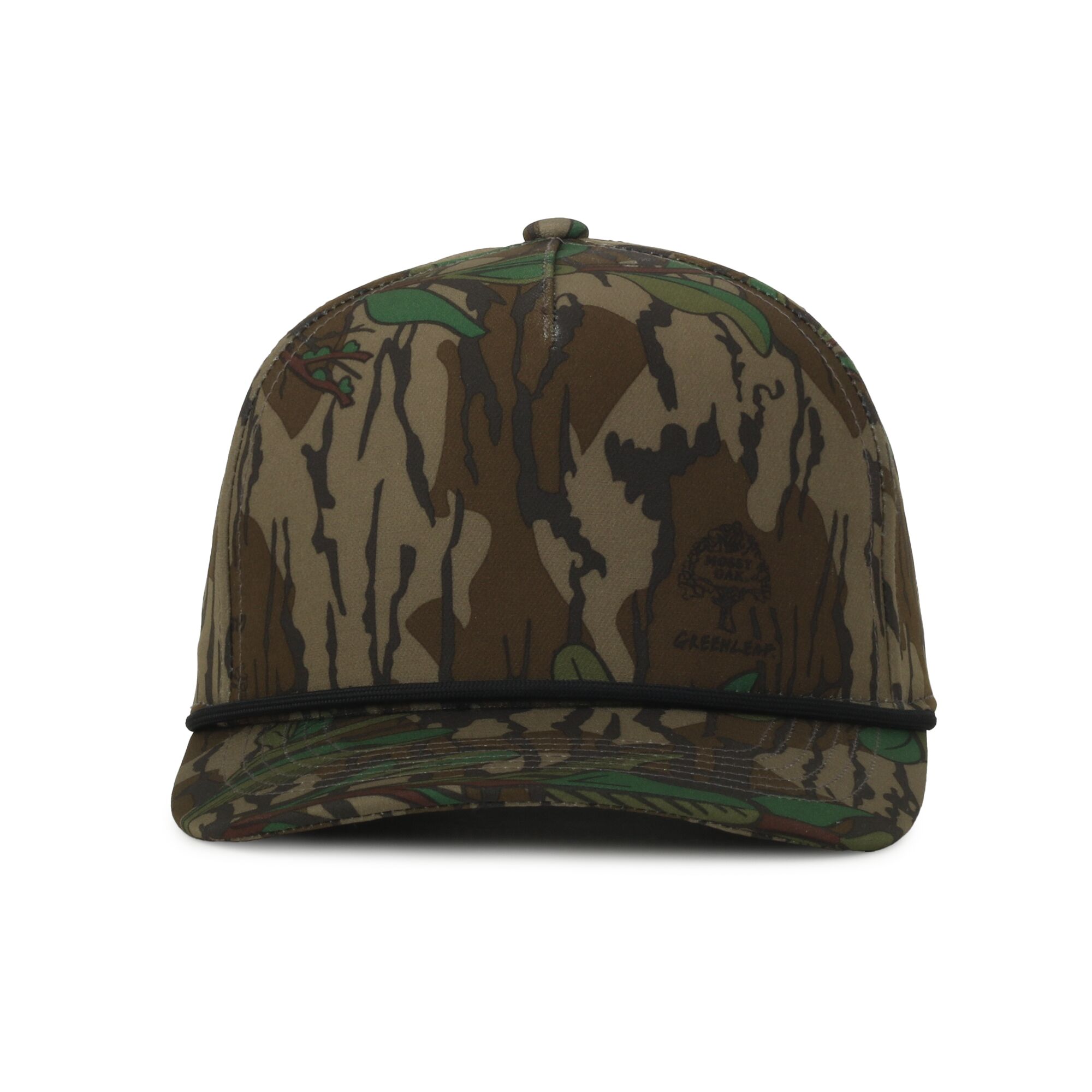 Camo Performance 5-Panel Cap w/Cord 1