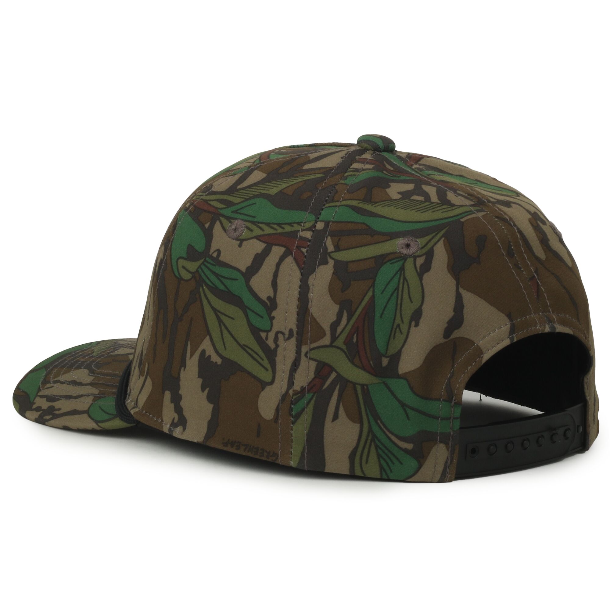 Camo Performance 5-Panel Cap w/Cord 1