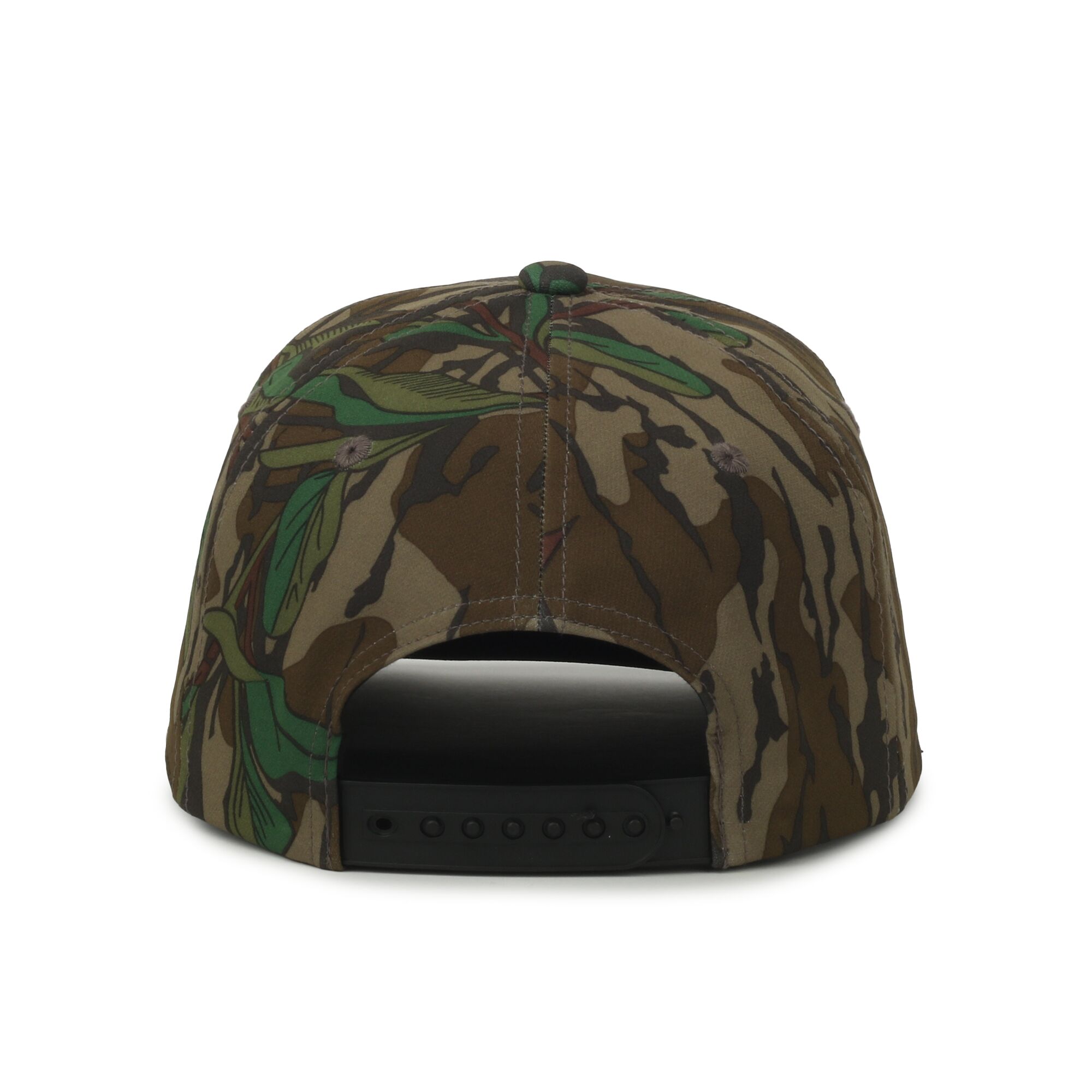 Camo Performance 5-Panel Cap w/Cord 1