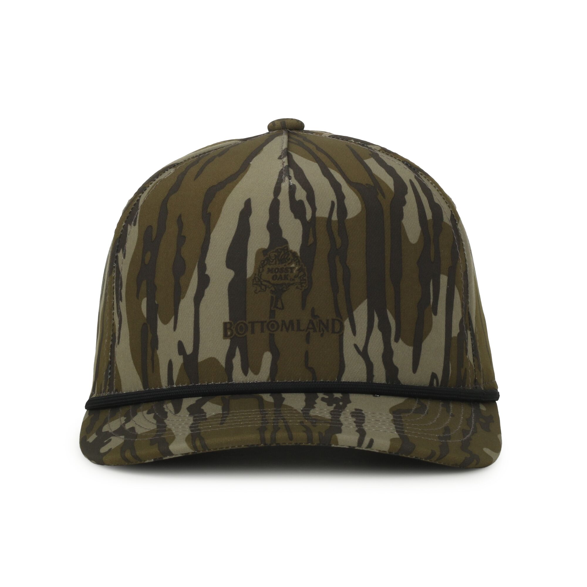 Camo Performance 5-Panel Cap w/Cord 1