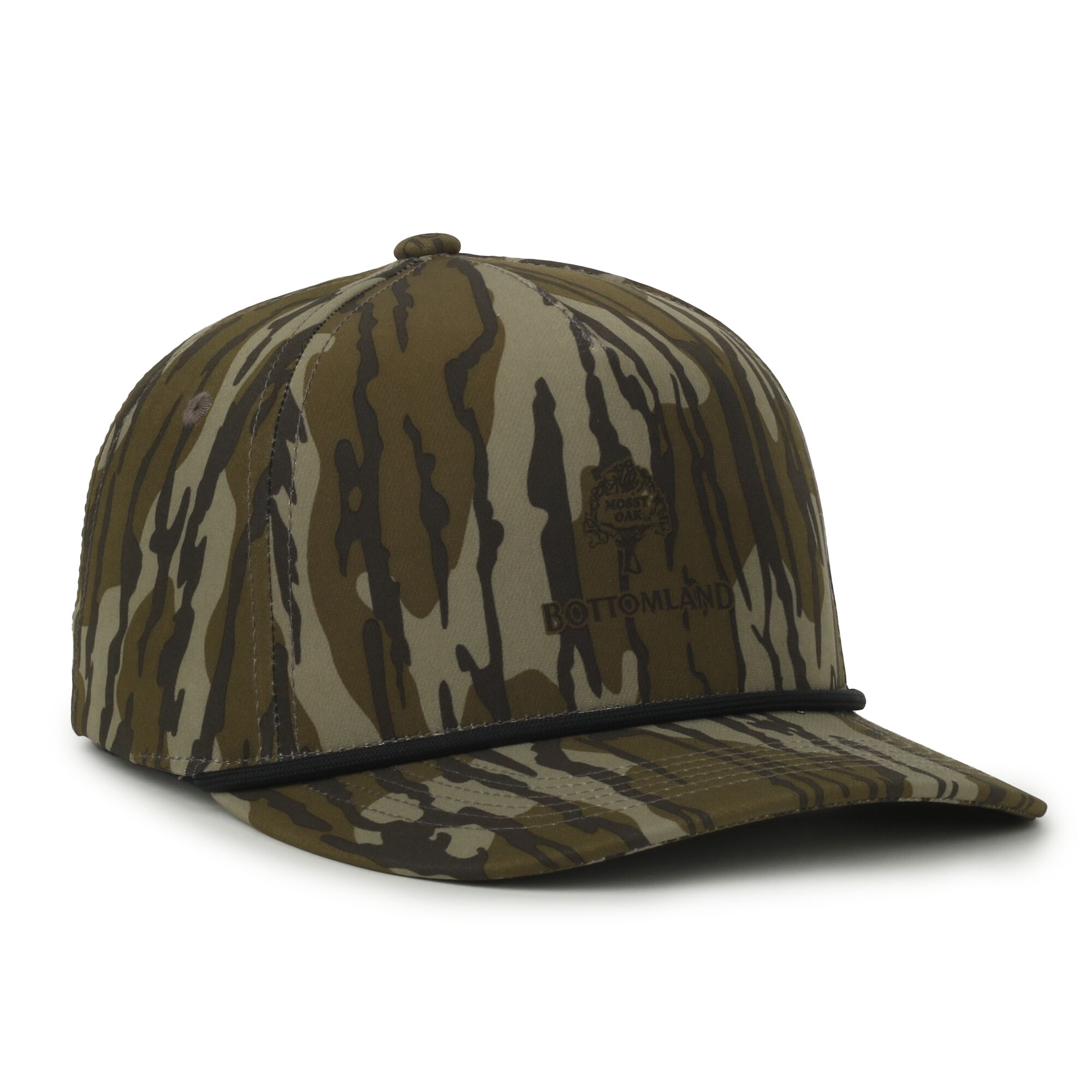 Camo Performance 5-Panel Cap w/Cord 1