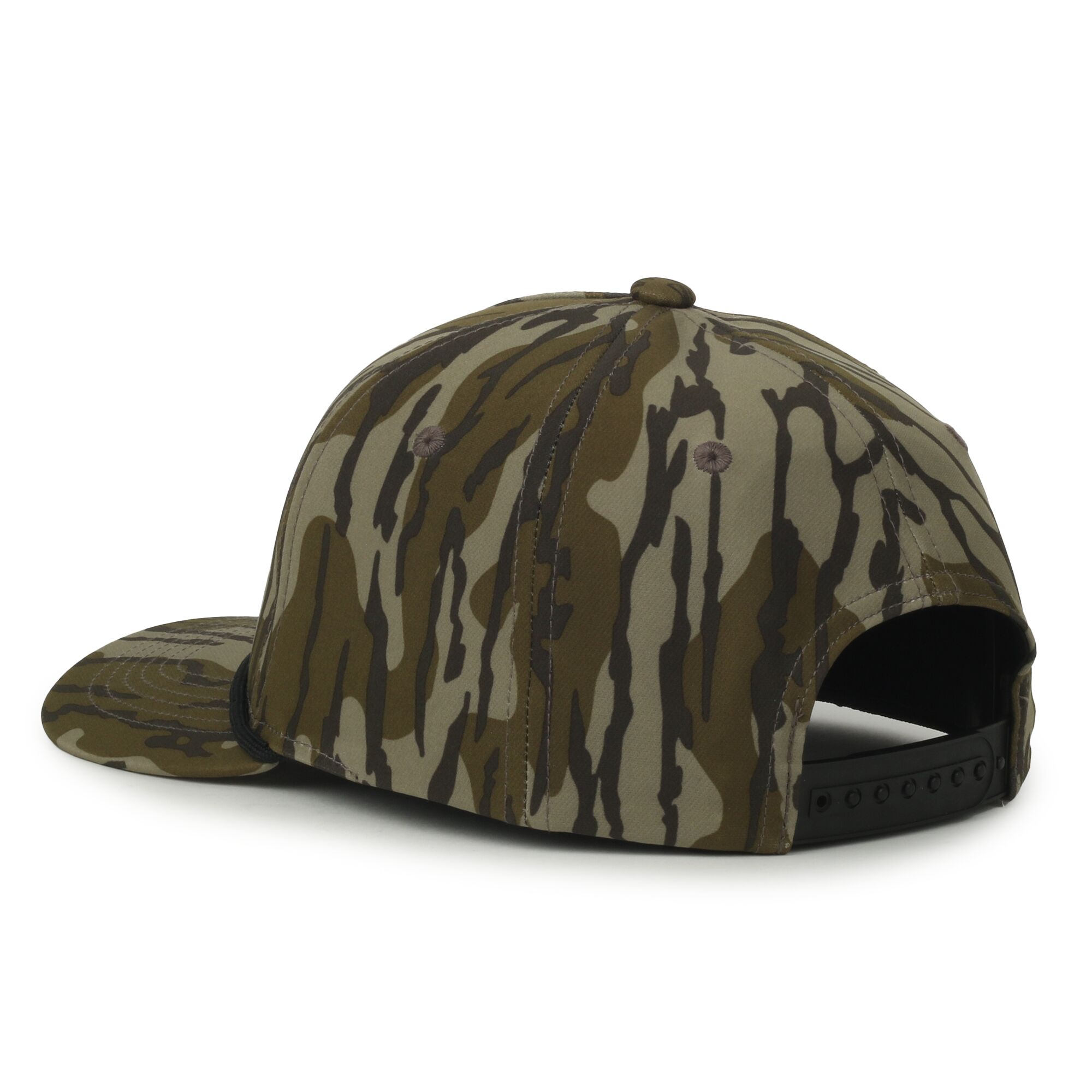 Camo Performance 5-Panel Cap w/Cord 1