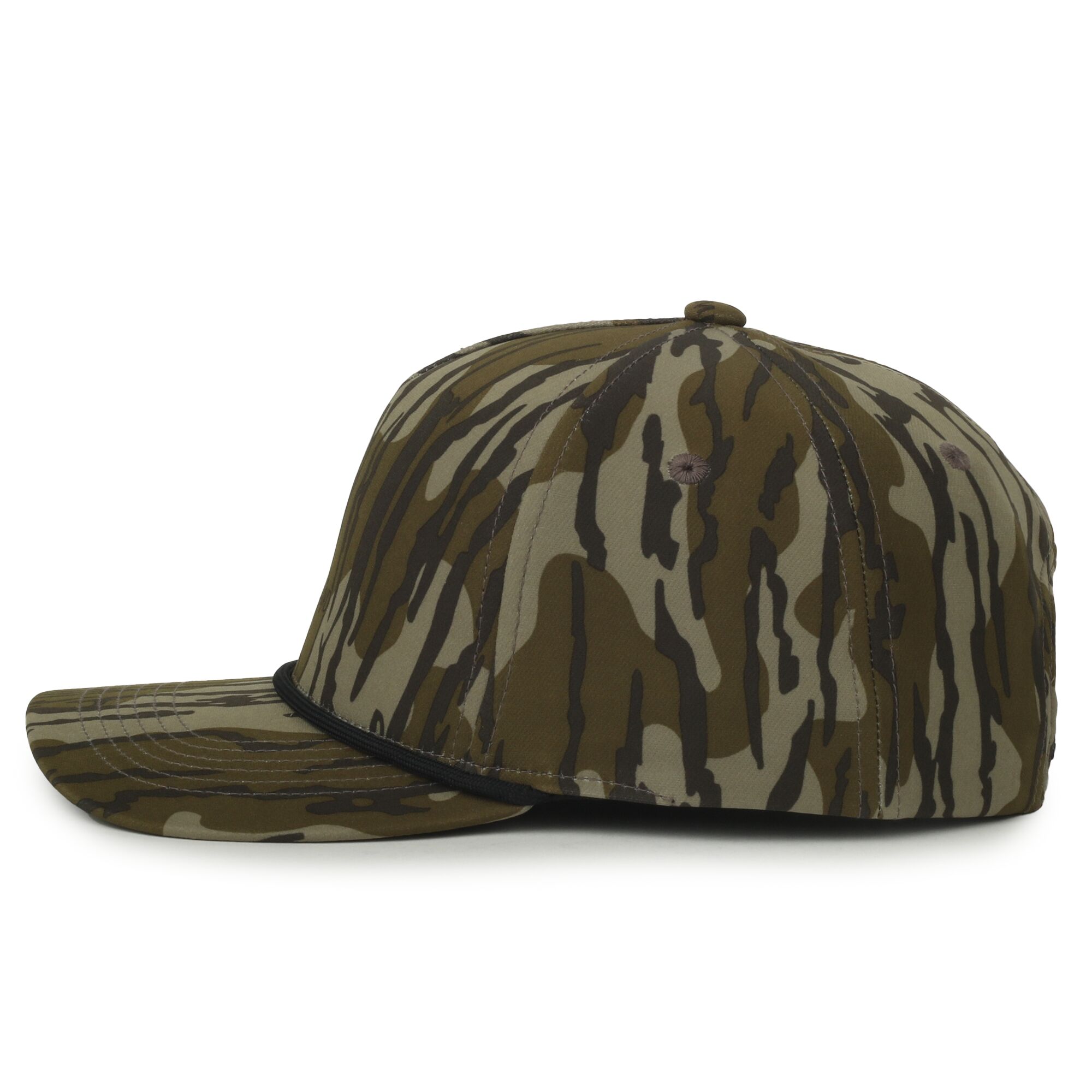 Camo Performance 5-Panel Cap w/Cord 1