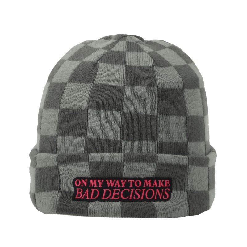 Checkered Watch Cap 1 Checkered Watch Cap 1