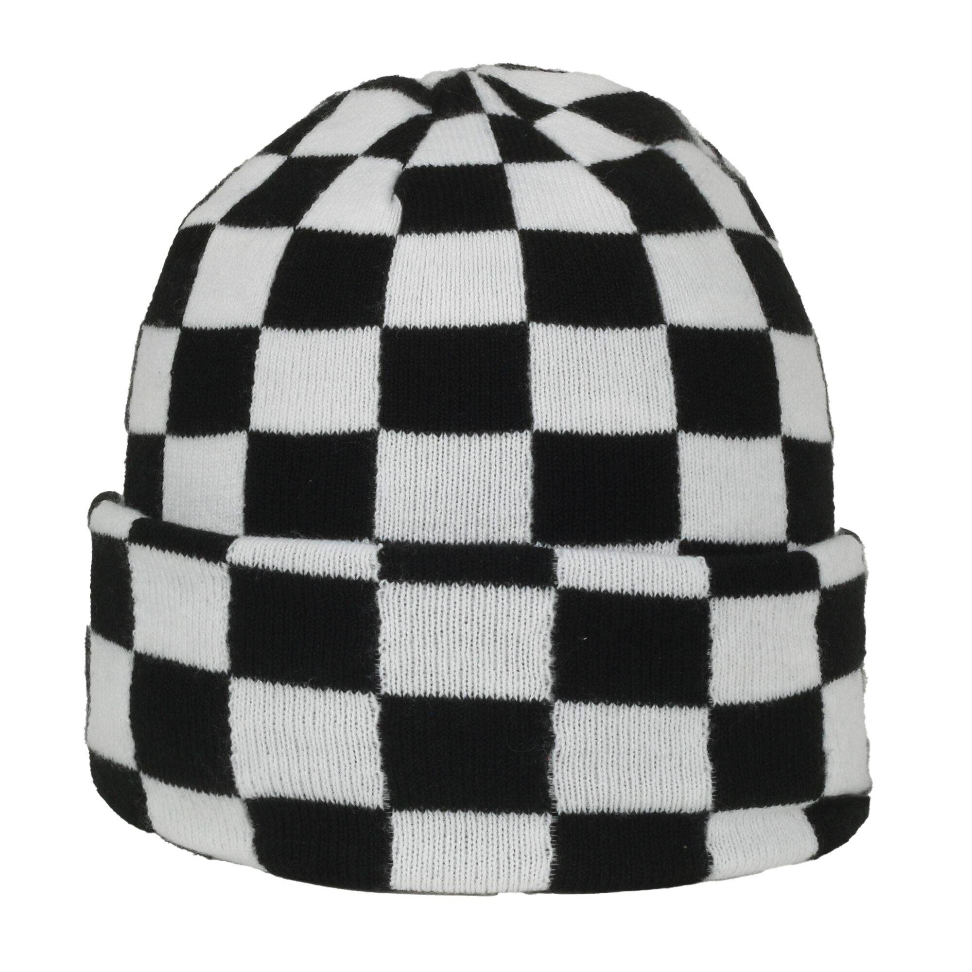 Checkered Watch Cap 1