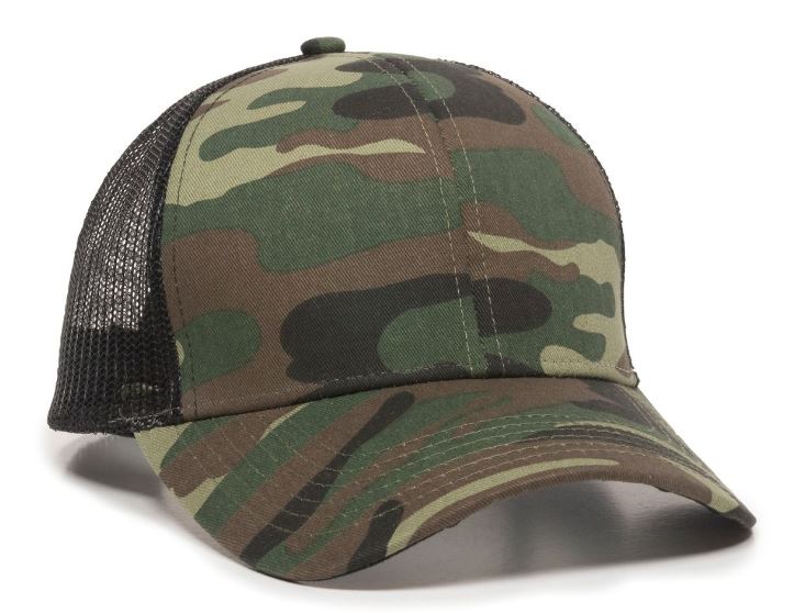 Outdoor Cap Twill Mesh Cap w/Snap Back 2
