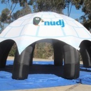 Spider Inflatable Tent (Full Color Digital Print, 8 Sides) 40'Dia. 1 Spider Inflatable Tent (Full Color Digital Print, 8 Sides) 40'Dia. 1