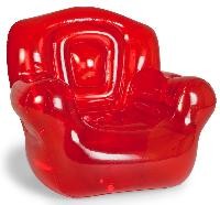 Red Inflatable Chair (41"W x 38"H x 35"D) 1 Red Inflatable Chair (41"W x 38"H x 35"D) 1
