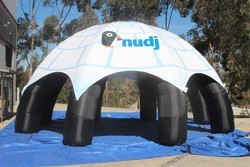 Spider Inflatable Tent (Full Color Digital Print, 8 Sides) 30'Dia. 1 Spider Inflatable Tent (Full Color Digital Print, 8 Sides) 30'Dia. 1