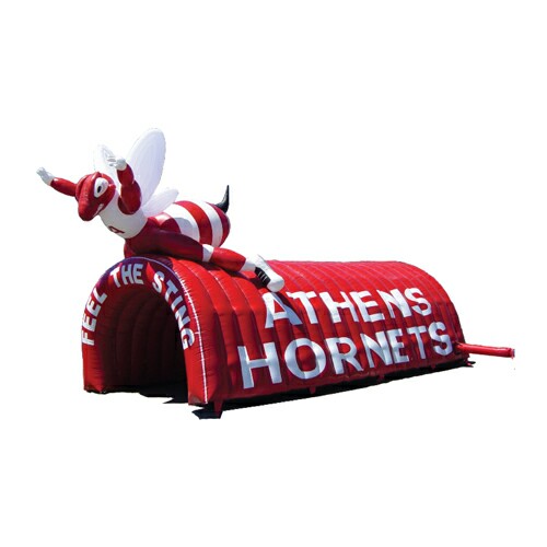 Run Through Inflatable 3-D Mascot End Tunnel (30%27x8%27) 1
