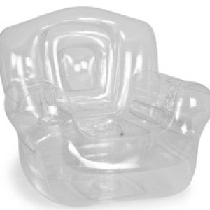 White Inflatable Chair *41"W x 38"H x 35"D) 1 White Inflatable Chair *41"W x 38"H x 35"D) 1